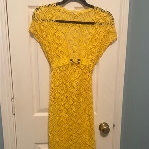Yellow Lace Dress